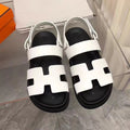 hot-selling  summer new sandals for women, plus-size, one-strap hook-and-loop closure, european and american style roman sandals
