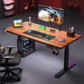 Electric adjustable height carbon fiber computer desk - desktop gaming desk - height adjustable office table