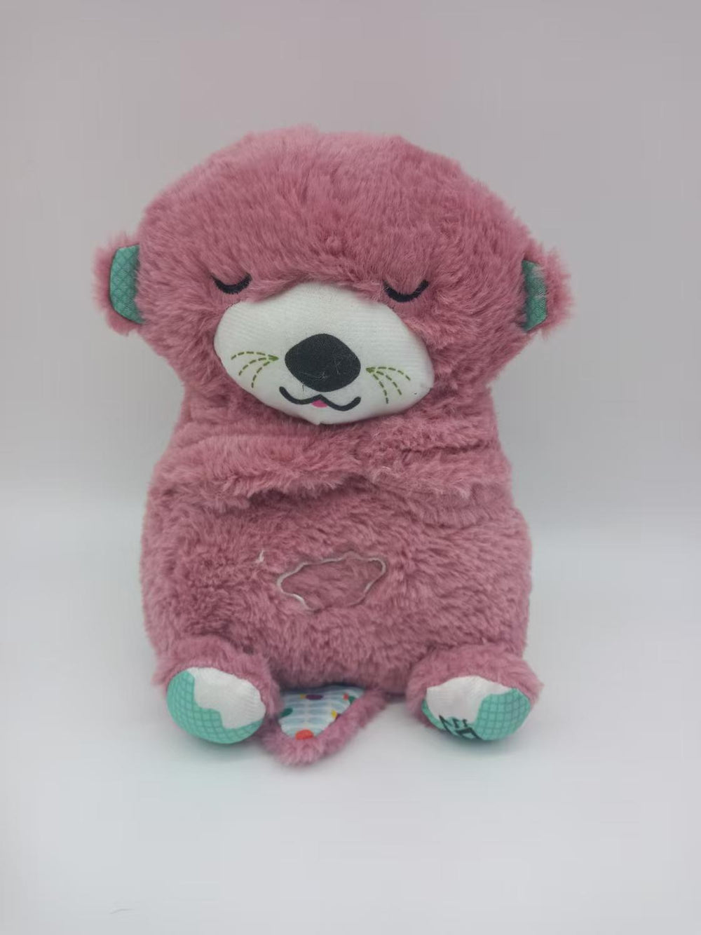 hot-selling breathing bear stuffed toys music breathing light otter koala doll capibala doll
