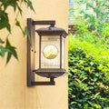 Outdoor wall light waterproof courtyard villa porch pillar lamp balcony aisle new chinese style wall lamp led gate light