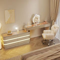 Khaki grey 122 table + xiantuo mirror + reclining chair combo