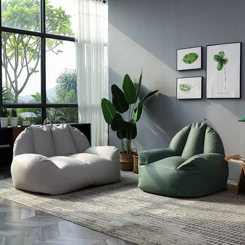 Beanbag sofa balcony living room double lying tatami small apartment single bedroom scandinavianins style small sofa