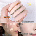 Keqi new arrivalsoft marshmallow powder puff beauty egg cushion wet and dry dual use powder puff liquid foundation makeup puff