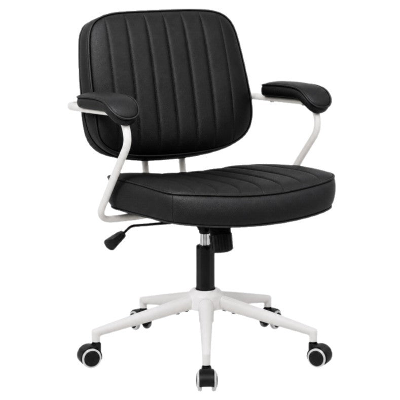 Practical computer chair - commercial & home office ergonomic task chair with adjustable backrest - comfortable for extended sitting
