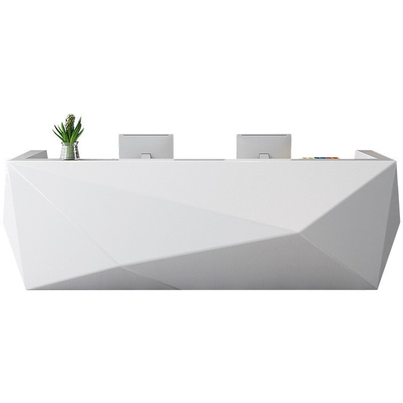 Front desk fashioncasual modern welcome creative cashier counter consultation counter paint 1.7m