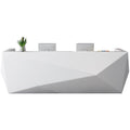 Front desk fashioncasual modern welcome creative cashier counter consultation counter paint 1.7m