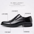 2024 hot-selling men's business leather shoes: new casual summer shoes, versatile middle-aged dad shoes, dropshipping available
