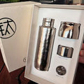 New arrivalclassy pure titanium thermos cup accessible luxury magnetic pure titanium cup high appearance tea water separation gift box titanium cup wholesale