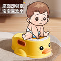 Kids' potty training seat - baby & toddler toilet trainer - gentle cleansing for little girls & boys - sit-down design, no squatting required