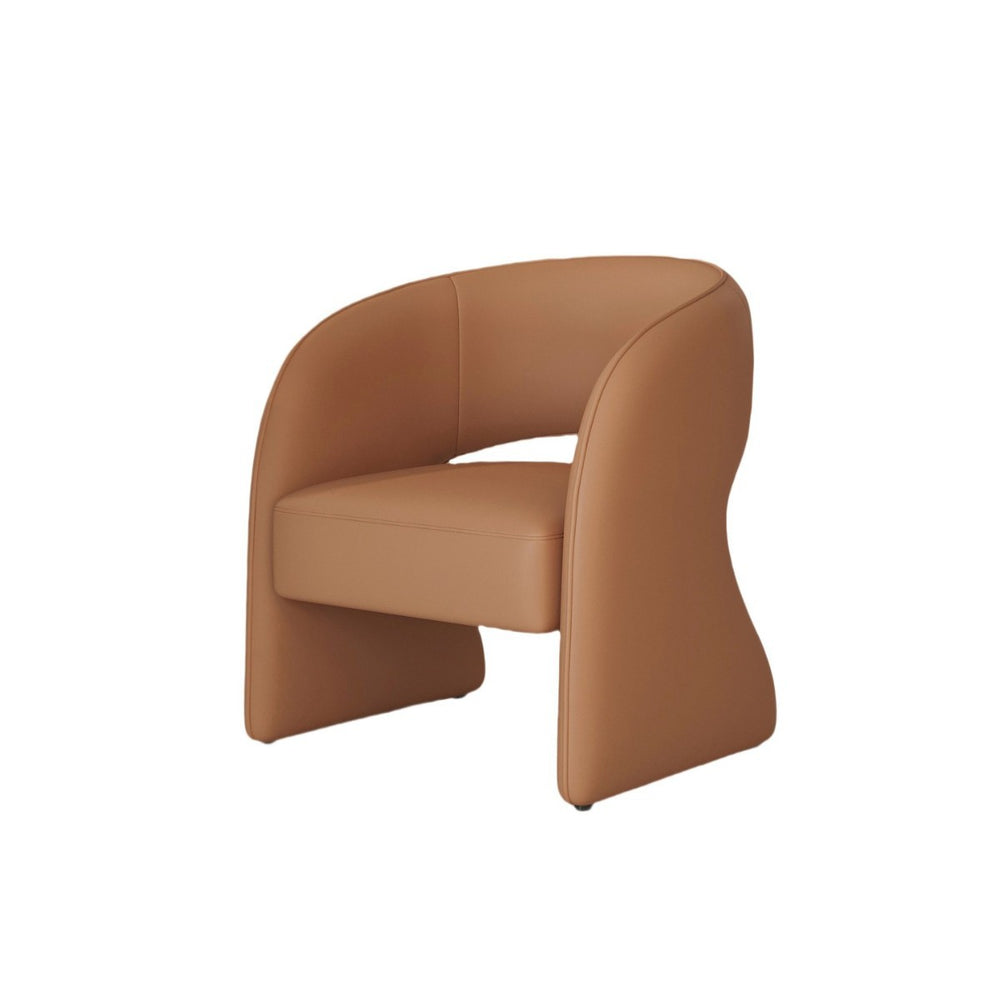 Nordic single sofa chair balcony living room home lazy casual sofa hotel b&b light luxury reception negotiation chair