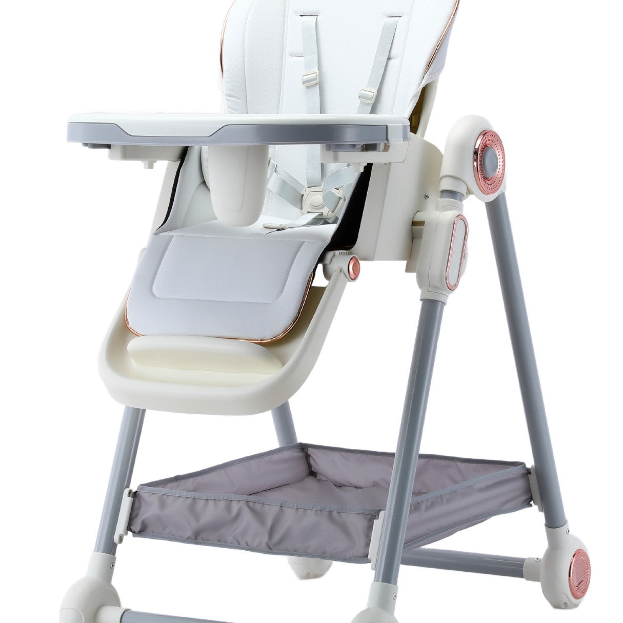 Baby Dining Chair Multifunctional Foldable Home Portable Baby Dining Table Seat Children Rockable Reclining Chair