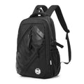 Trendy and cool backpack for college students, stylish casual backpack with letter design, large capacity, suitable for elementary, middle, and high school students, unisex