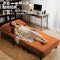 New trendy sofa bed: convertible folding sofa bed, multifunctional for home living room or balcony, single person expandable folding bed