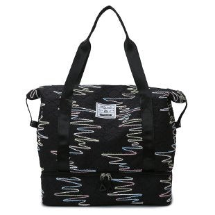Sports fitness bag wholesale large capacity dry and wet separation Oxford cloth travel bag  new high-end duffel bag