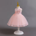 Export ready-made baby girl princess dress puffy gauze cake dress first birthday dress kids dress