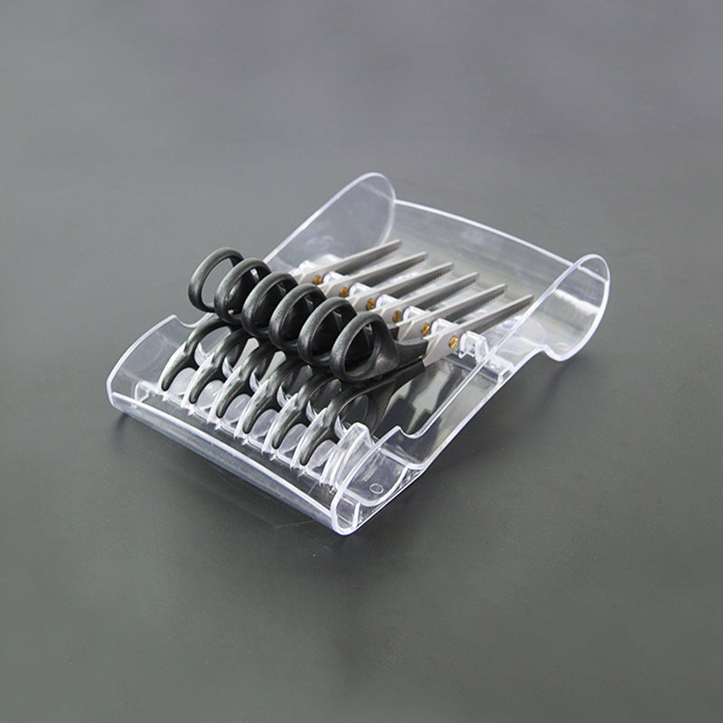 Pearlescent hair salon scissor holder, special adsorption scissor holder for hair salon, hair tool storage scissor pan beads