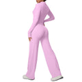 Strappy tank top casual zip-up jacket yoga outfit high-waisted butt-lifting quick-dry fitness set running sports three-piece set