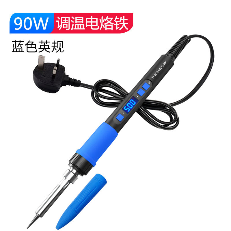 90W electric soldering iron maintenance special household welding solder gun chrome iron professional grade electric welding pen soldering lorie artifact
