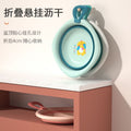 Newborn baby wash basin foldable three-piece set - baby bath & bottom wash, portable & hangable for home use