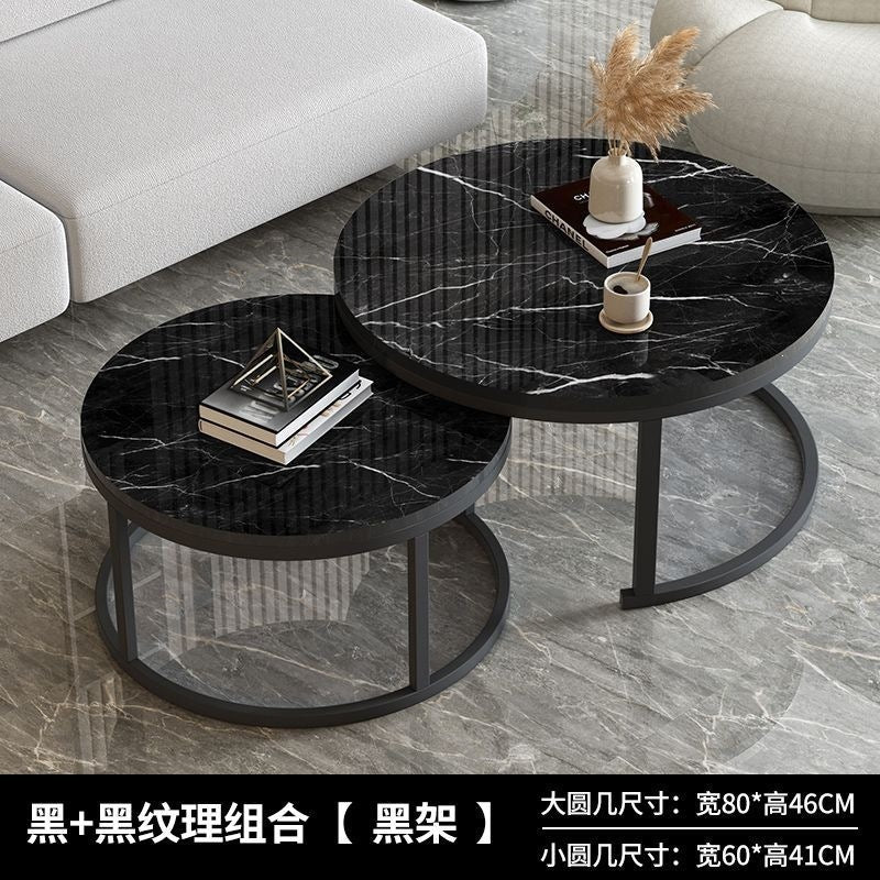 Coffee table accessible luxurycasual modern living room for home small apartment scandinavian sofa side table retractable round tea table metal