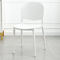 Scandinavian modern casual plastic chair for home backrest dining chair casual study chair stool restaurant chair scandinavian style