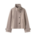 women's wholesale: european and american style  autumn/winter new arrivals - petite casual stand collar jacket/outerwear top