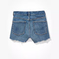 ripped shorts for women,  hot-selling denim shorts, european and american fashion raw edge jeans