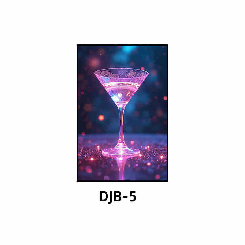 Bar luminous decorative painting ktv box atmosphere led hanging painting nightclub club trend creative neon mural