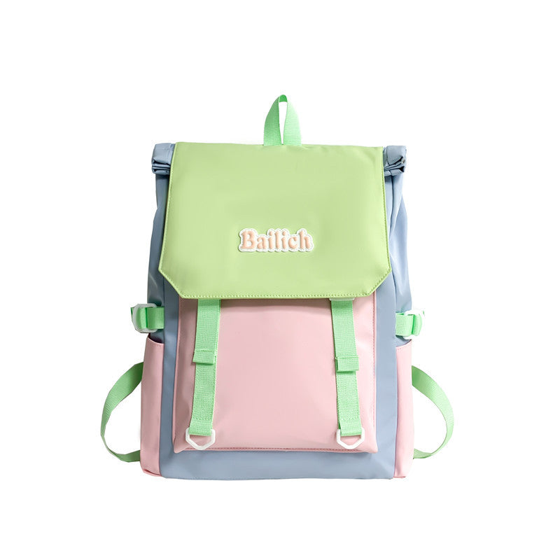 Cross-border new men's and women's backpacks, large-capacity backpacks, laptop bags, travel backpacks, and college students' school bags.