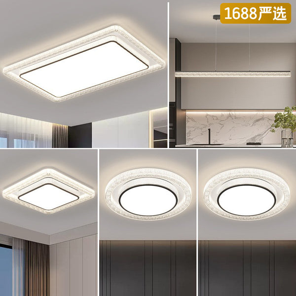 [Strict selection] Simple and modern atmosphere Guangdong Zhongshan lamps whole house package combination bedroom lamp main lamp ceiling lamp