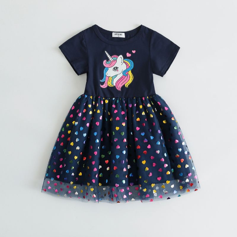 Girls' summer dresses: new  styles - chic dresses for little girls, summer princess sundresses, tulle slip dresses