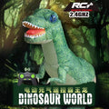 New cross-border children's 1.5m automatic inflatable electric remote control realistic tyrannosaurus rex dinosaur model toy for boys