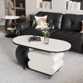 Modern minimalist sintered stone removable coffee table set - italian-inspired light luxury artistic coffee table for small living rooms
