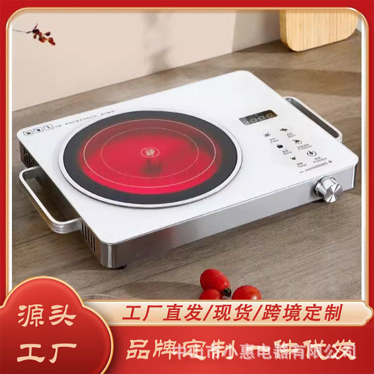 Electric ceramic stove, household induction cooker, infrared light wave stove, hot pot, stir-fry, tea stove, electric tea stove, gift, cross-border trade