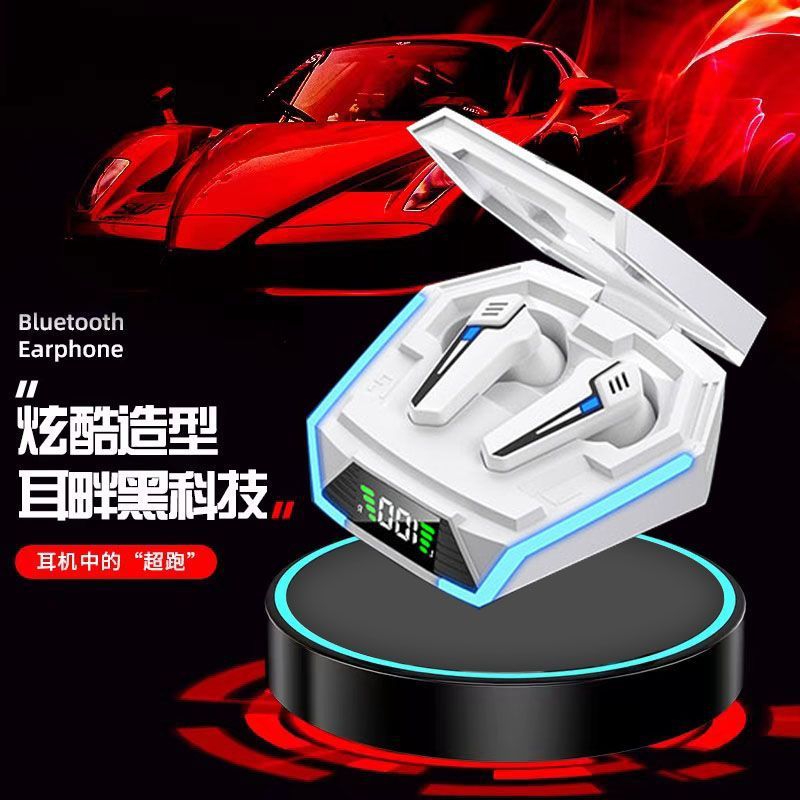 2025 new wireless bluetooth gaming headset - low latency, dual-ear universal fit