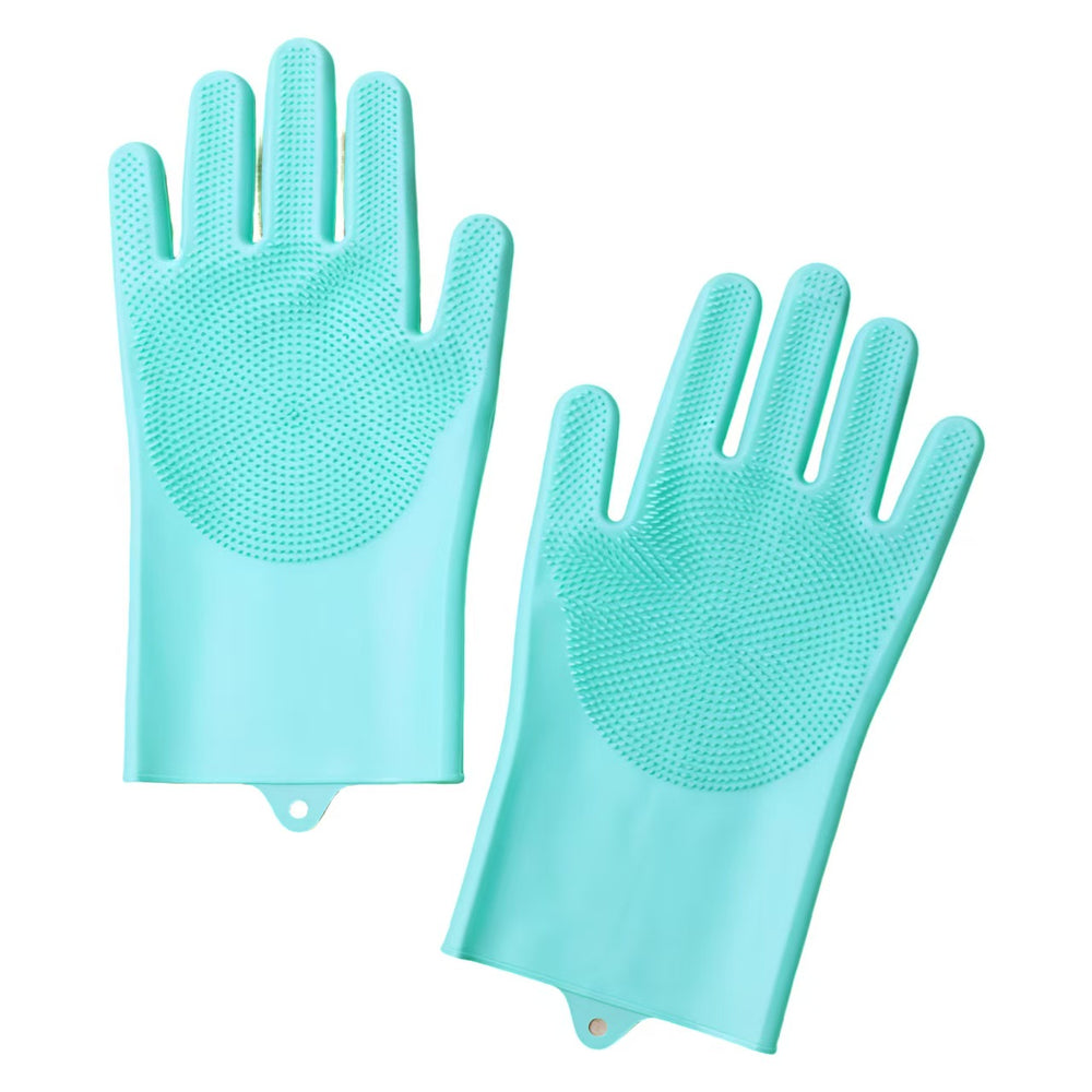 Silicone dishwashing gloves - heat resistant, durable, waterproof cleaning gloves for household chores - wholesale from manufacturer