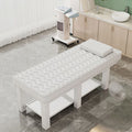 Latex solid wood beauty bed, beauty salon massage bed, physiotherapy bed, ear picking, tattoo, eyelash moxibustion massage bed
