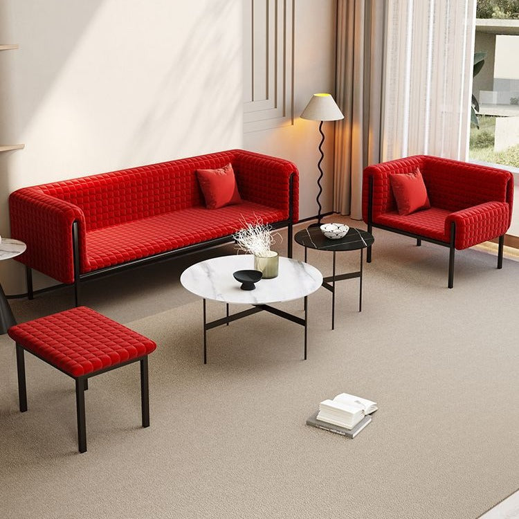 French casual space single fabric casual chair accessible luxury living room designer single chair sofa square bedroom normcore