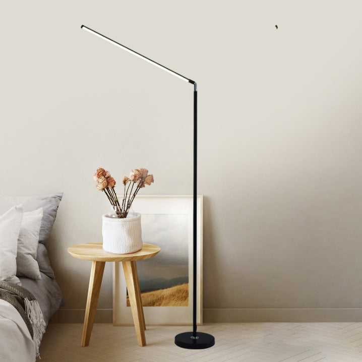 Led standing eye-care floor lamp - perfect for studying, piano practice, bedside reading, desk work, and writing - super bright for kids
