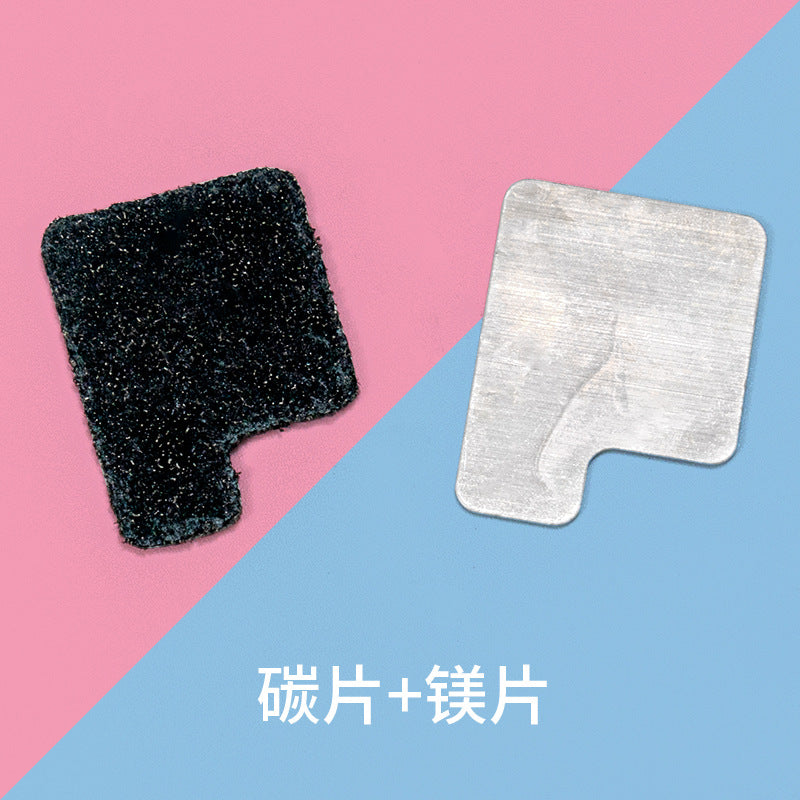 Salt water power generation high efficiency magnesium sheet carbon sheet primary battery pack Salt water power car fan DIY science small experiment set