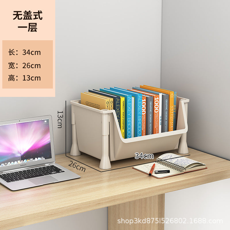 Removable bookshelf Shelf Children's toys Snack storage rack Multi-layer household trolley Floor-to-ceiling simple bookcase