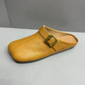 Baotou slippers women's outwear2026new arrivalretro handmade flats shoes casual soft leather soft bottom sandals fashiontrendy