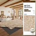 Removable and washable living room carpet, chinese ancient style double-layer sound insulation and noise reduction sofa cushion, easy to care for, machine washable bedroom bedside blanket