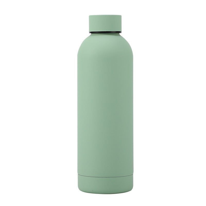 new arrival 304 stainless steel thermos cup large capacity double-layer vacuum small mouth bottle portable car sports water cup