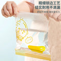 Wide-bottom, removable, resealable food-grade bags for baby food, household refrigerator storage, portioning, and freshness preservation. thickened self-sealing bags for locking in freshness