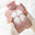Hot water bottle filled with water and extra thick belly warmer hot water bottle hand warmer female student belly warmer cute stuffed large and small sizes