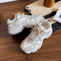 Dad shoes women's 2026 spring summer new arrivalfashioneasiest for match mesh breathable thick sole heightened casual sports shoes trendy