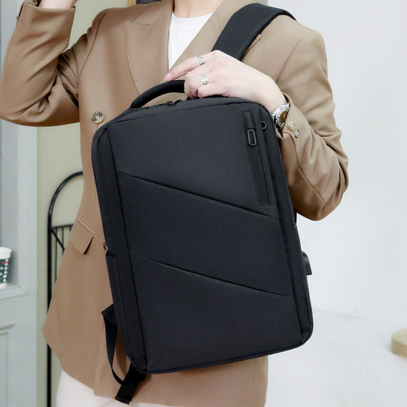 Spring new models, business travel backpack usb charging backpack casual versatile household travel bag trade
