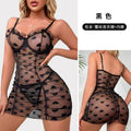 new european and american style sexy see-through lace dress set lingerie for women - cross-border e-commerce