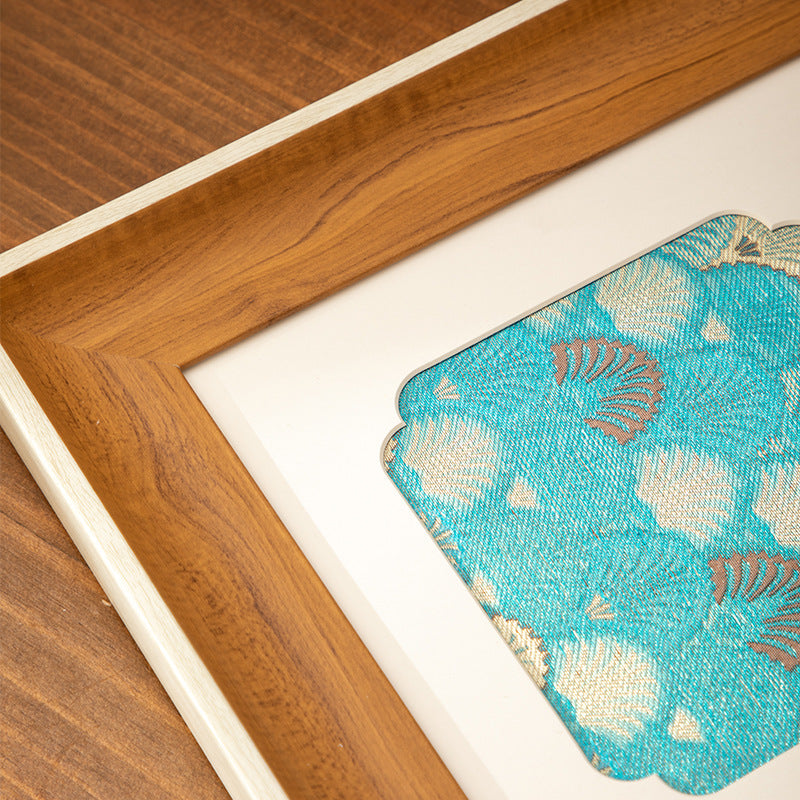 DIY Song Jin pearl painting photo frame setting table handmade cardboard salon team building warm-up picture frame 8 inch wall hanging handmade gift